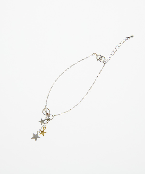STAR CHAIN BRACELET 詳細画像 シルバー 1