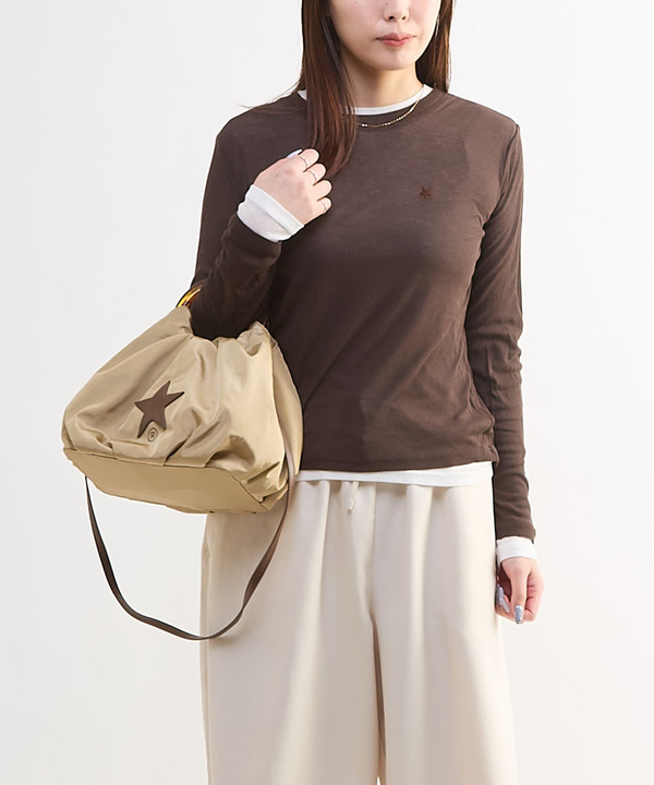 ACRYLIC HANDLE BALLOON SHOULDER BAG 詳細画像 11