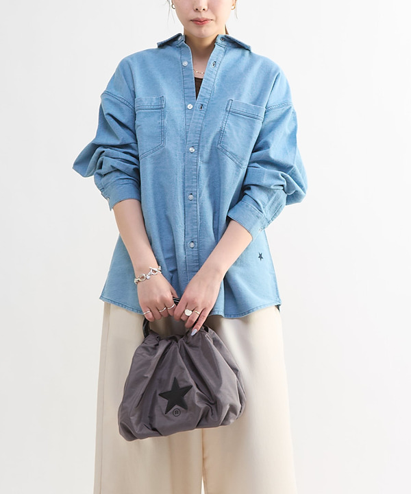 ACRYLIC HANDLE BALLOON SHOULDER BAG 詳細画像 5