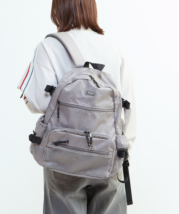 【新色追加】MESH POCKET NYLON BACKPACK 詳細画像 2