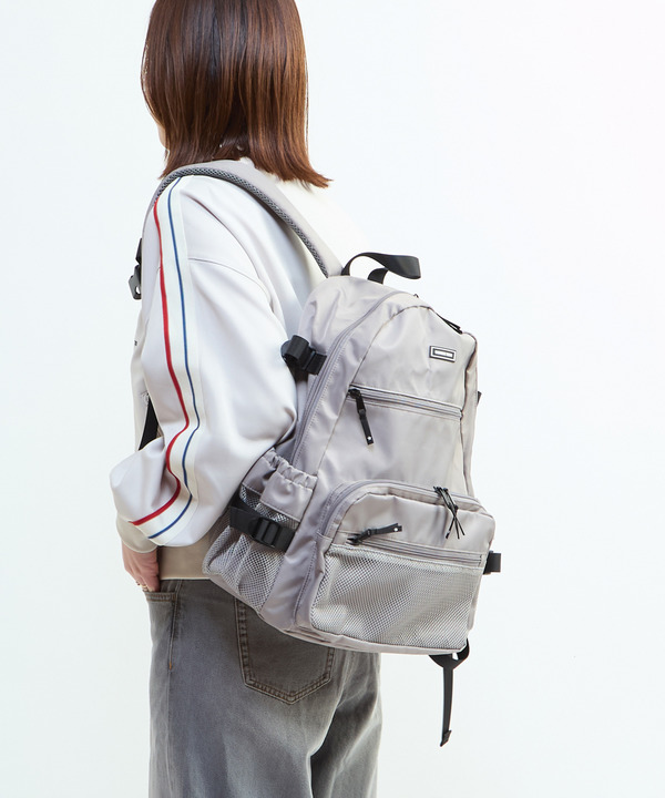 【新色追加】MESH POCKET NYLON BACKPACK 詳細画像 3
