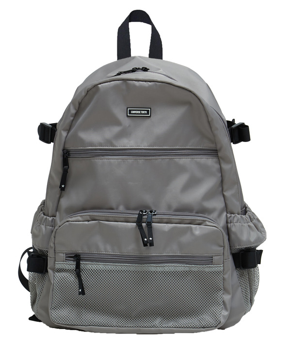 【新色追加】MESH POCKET NYLON BACKPACK 詳細画像 グレー 1