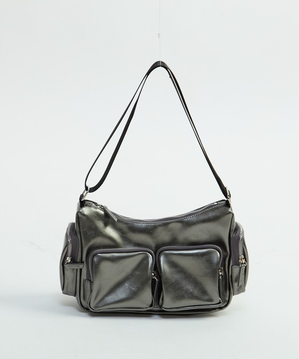 MULTI POCKET SHOULDER BAG 詳細画像 シルバー 1