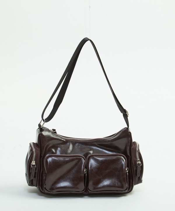 MULTI POCKET SHOULDER BAG 詳細画像 ブラウン 1
