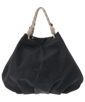 ROPE HANDLE BALLOON TOTE BAG