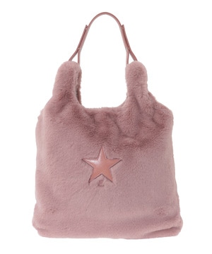 ECO-FUR SHOPPING TOTE BAG