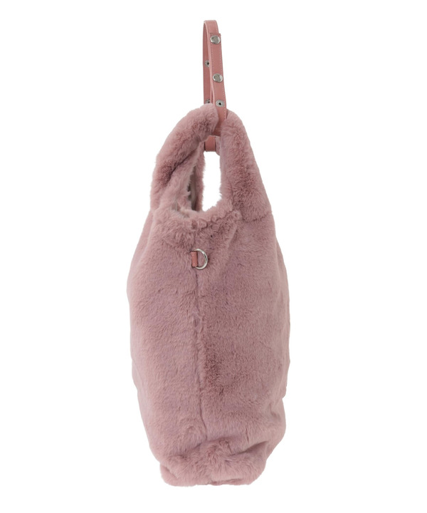２WAY ECO-FUR SHOPPING TOTE BAG 詳細画像 13