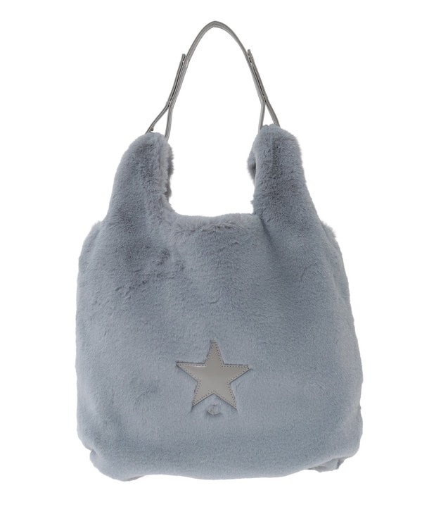 ECO-FUR SHOPPING TOTE BAG 詳細画像 グリーン 1