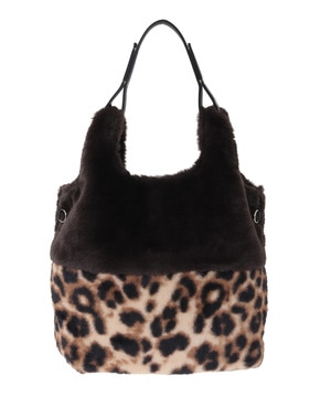 ANIMAL FUR 2WAY TOTE BAG
