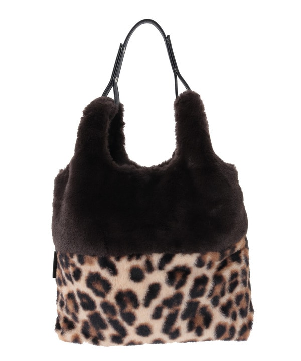 ANIMAL FUR 2WAY TOTE BAG 詳細画像 1