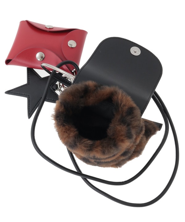 ECO-FUR MULTI RING SHOULDER BAG 詳細画像 4