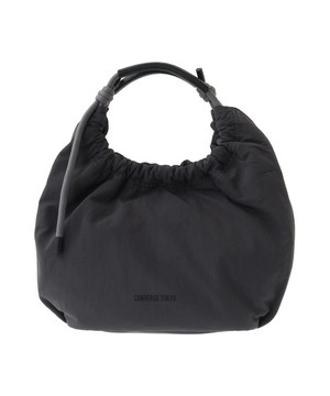 2WAY ROPE HANDLE GATHERED SHOULDER BAG