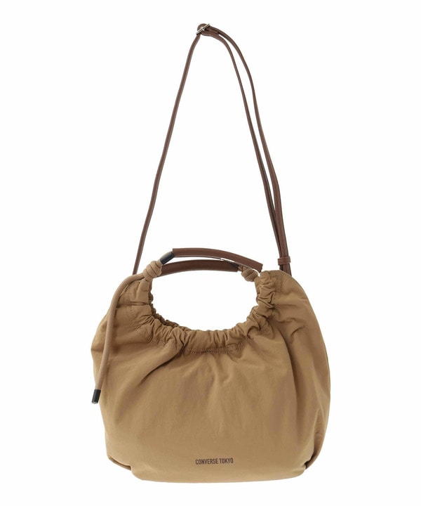 2WAY ROPE HANDLE GATHERED SHOULDER BAG 詳細画像 2