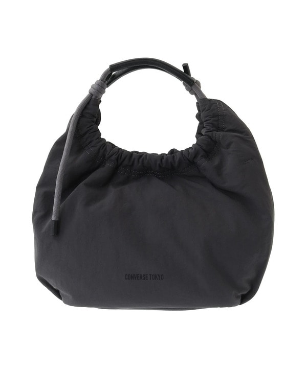 2WAY ROPE HANDLE GATHERED SHOULDER BAG 詳細画像 チャコールグレー 1