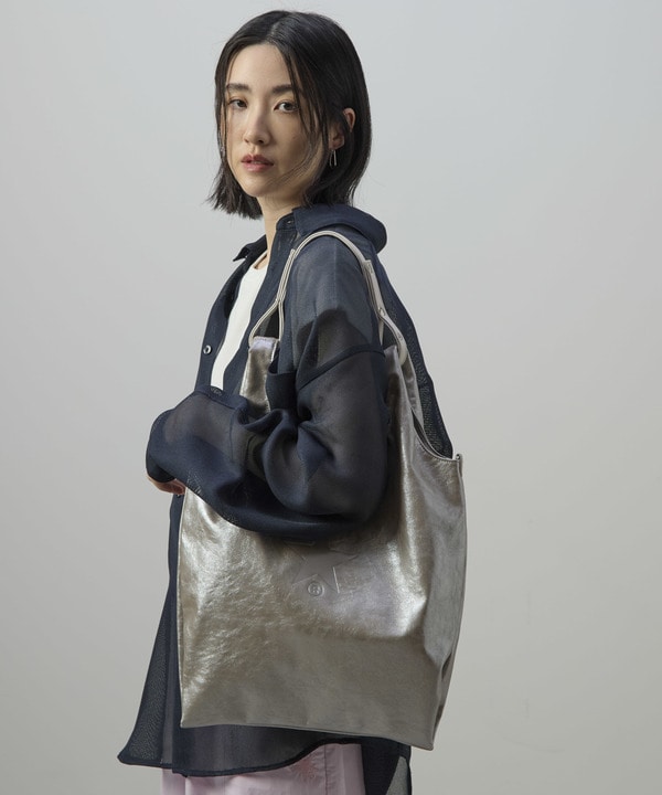 2WAY METALLIC SHOPPING TOTE BAG 詳細画像 10