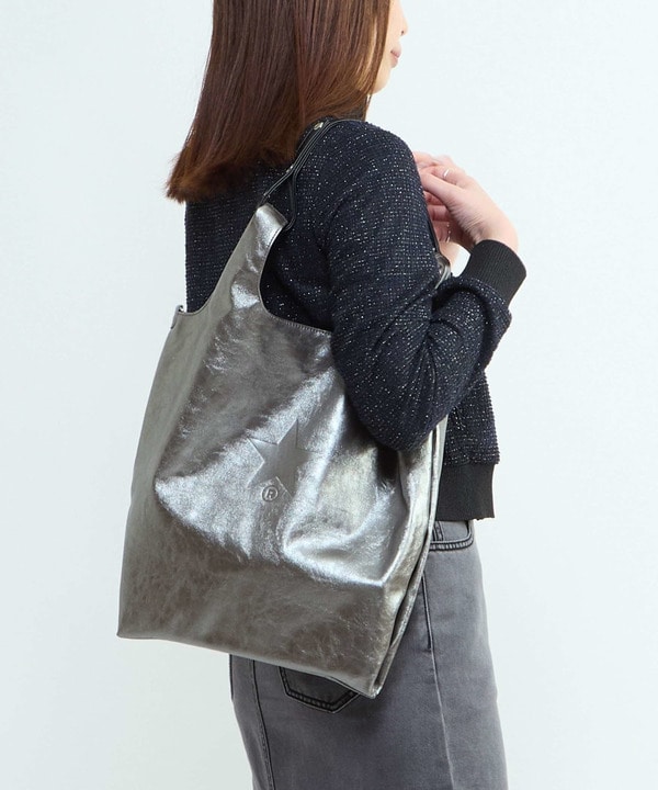 2WAY METALLIC SHOPPING TOTE BAG 詳細画像 16