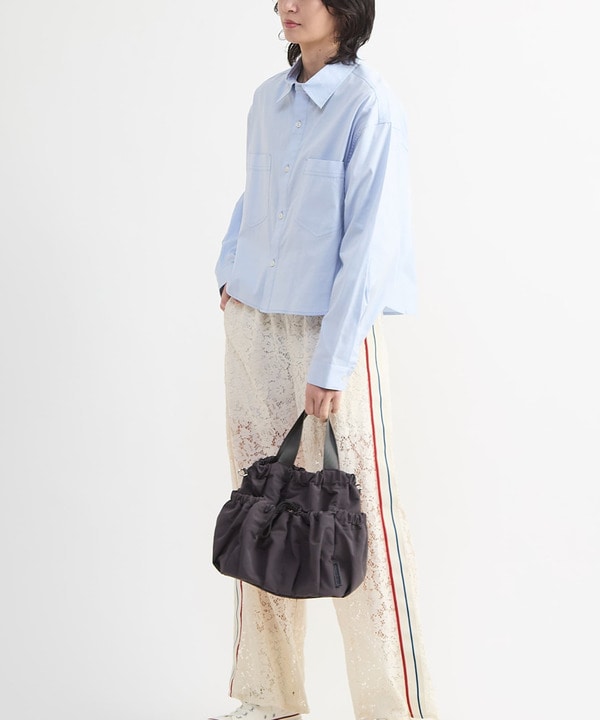 2WAY NYLON DRAWSTRING SHOULDER BAG 詳細画像 1