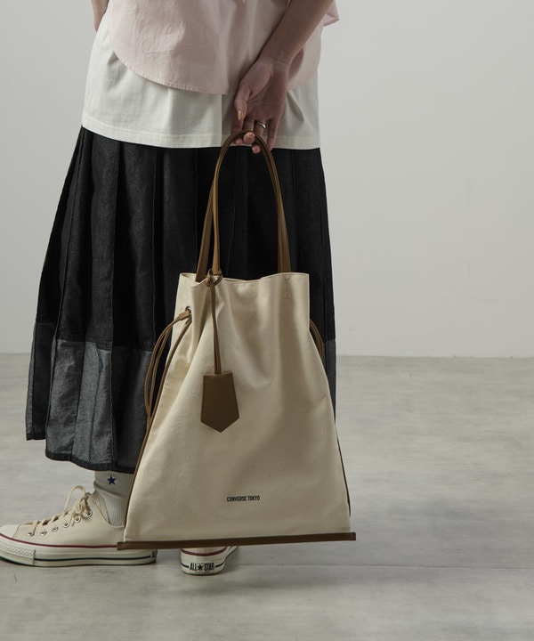 CANVAS GATHERED TOTE BAG 詳細画像 10