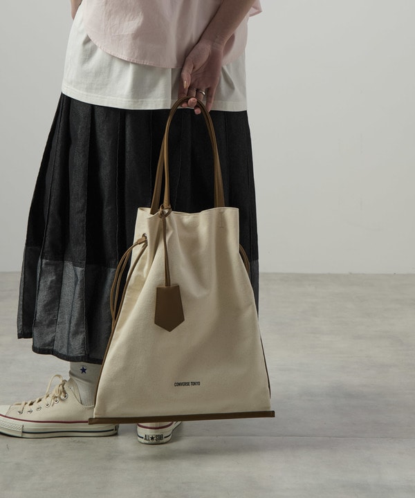CANVAS GATHERED TOTE BAG 詳細画像 11