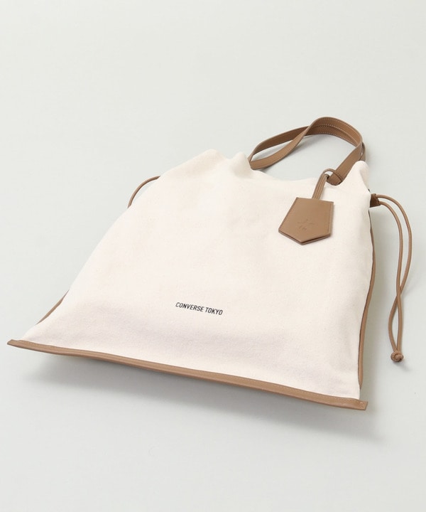 CANVAS GATHERED TOTE BAG 詳細画像 4