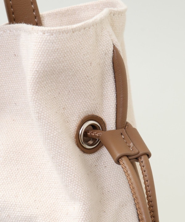 CANVAS GATHERED TOTE BAG 詳細画像 6