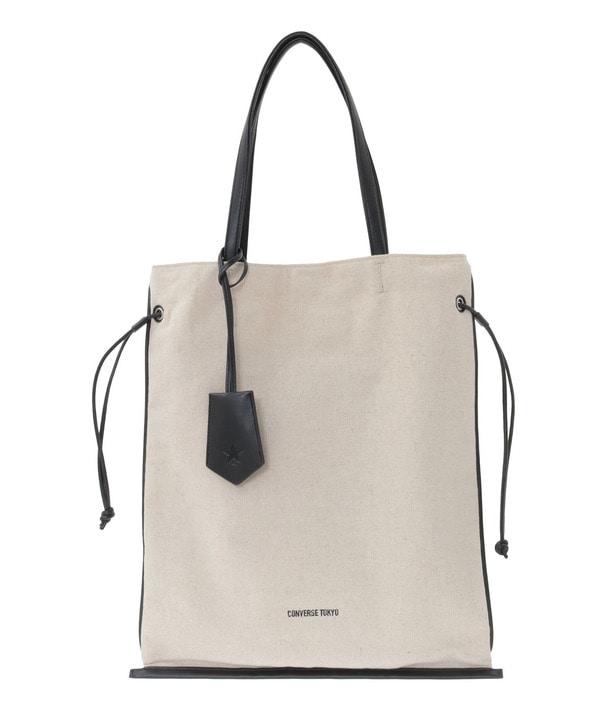 LINEN GATHERED TOTE BAG 詳細画像 3