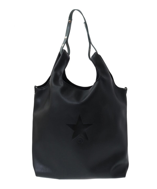 2WAY SHOPPING TOTE BAG 詳細画像 ブラック 1