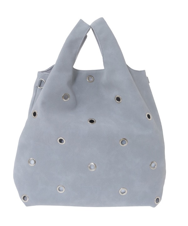 2WAY SUEDE EYELET SHOPPER BAG 詳細画像 3