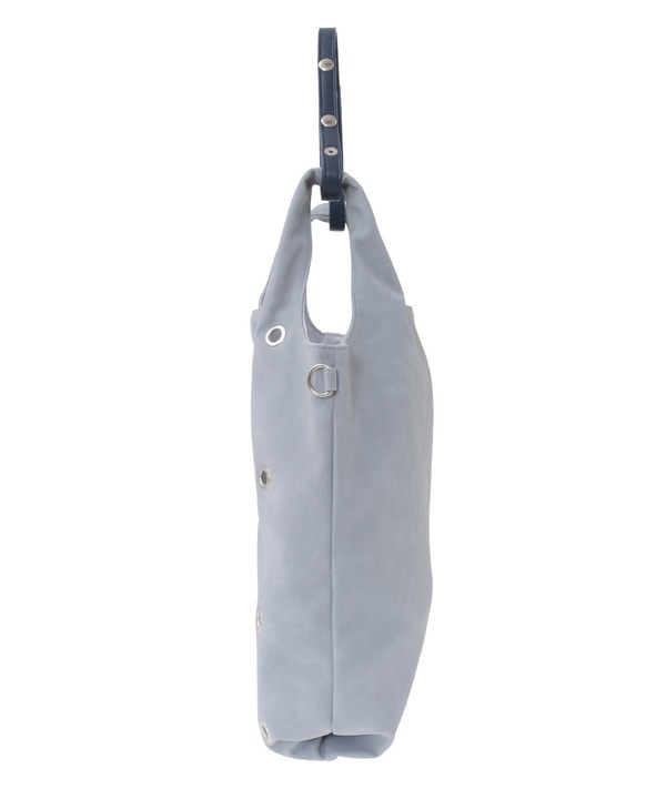 2WAY SUEDE EYELET SHOPPER BAG 詳細画像 4