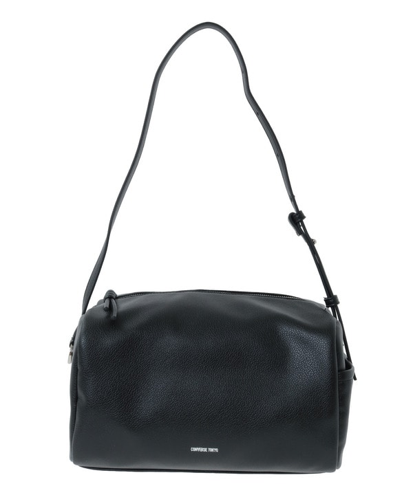 ECO-LEATHER BAGONE HANDLE SQUARE BAG 詳細画像 ブラック 1