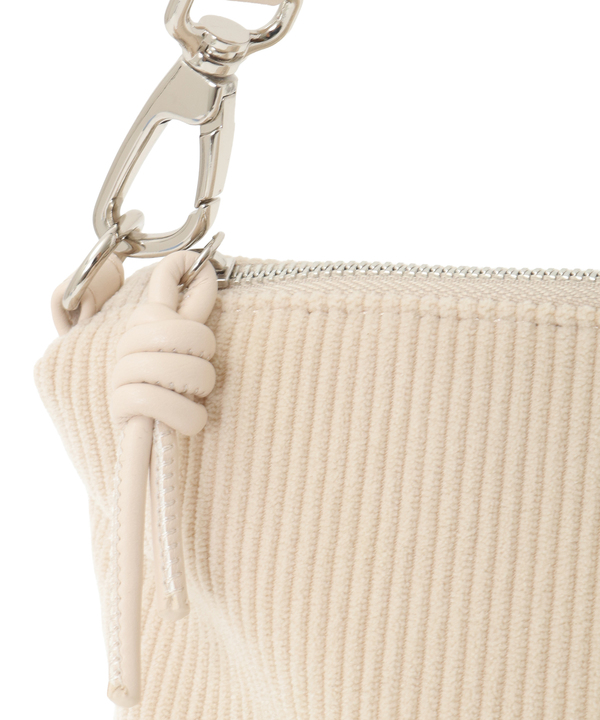CORDUROY BRAIDED HANDLE SHOULDER BAG 詳細画像 6