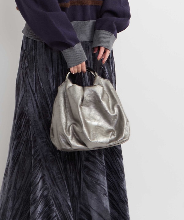 CRASH METALLIC GATHER BAG 詳細画像 グレー 1