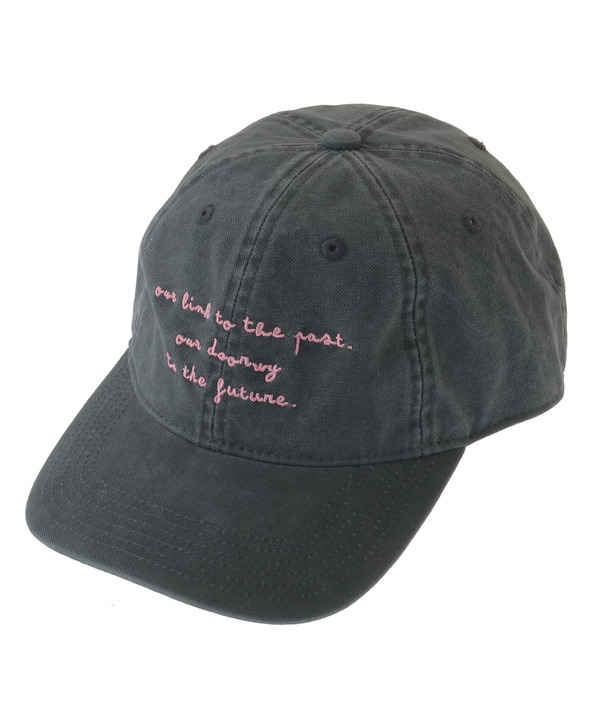 ワンウォッシュ刺繍キャップ 詳細画像 チャコールグレー 1