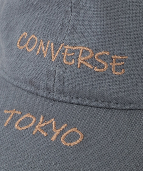 WASHED EMBROIDERED LOGO CAP 詳細画像 12
