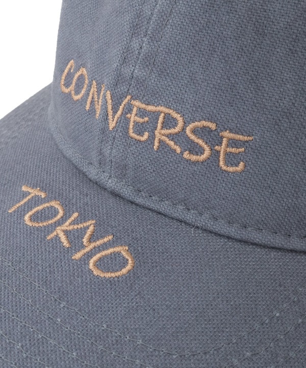 WASHED EMBROIDERED LOGO CAP 詳細画像 5