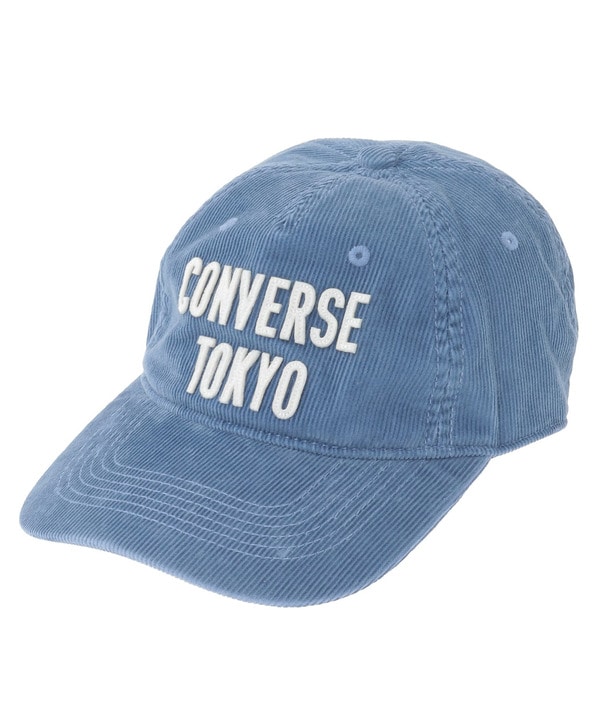 CORDUROY FELT PATCH LOGO CAP 詳細画像 ブルー 1