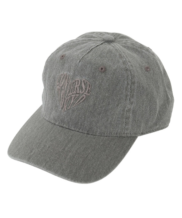 PIGMENT DYE HEART LOGO CAP 詳細画像 グレー 1