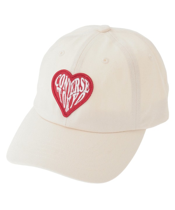 HEART PATCH CAP 詳細画像 ホワイト 1