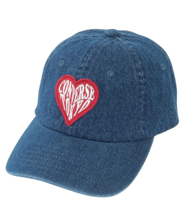 HEART PATCH CAP 詳細画像 ブルー 1