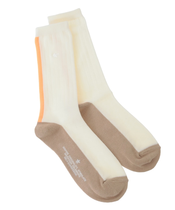 NEON LINE SOCKS 詳細画像 オフホワイト 1