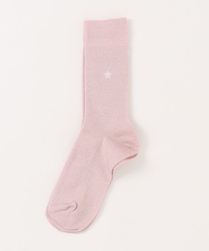 STAR★ GLITTER RIB SOX