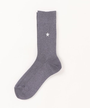 STAR★ GLITTER RIB SOX