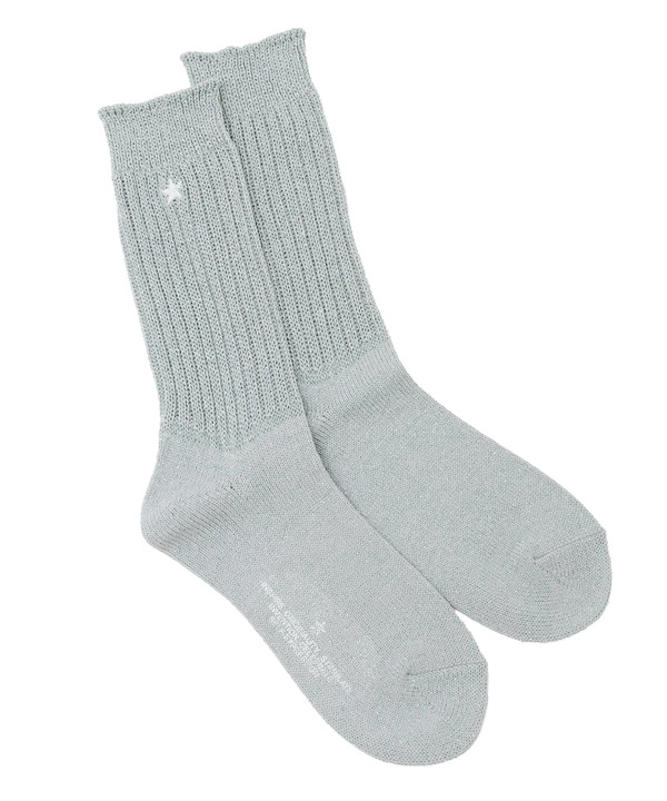 STAR★ GLITTER RIB SOX 詳細画像 グレー 1