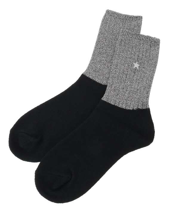 STAR★ GLITTER BI-COLOR RIB SOX 詳細画像 9