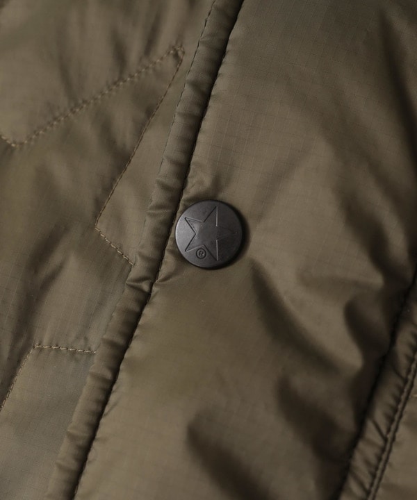 【TAION】MILITARY STAR★ REVERSIBLE BOA DOWN COAT 詳細画像 12