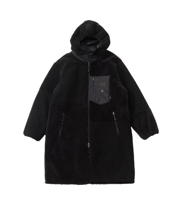 【TAION】MILITARY STAR★ REVERSIBLE BOA DOWN COAT 詳細画像 22