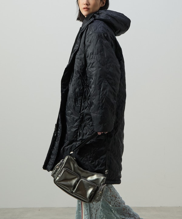 【TAION】MILITARY STAR★ REVERSIBLE BOA DOWN COAT 詳細画像 4