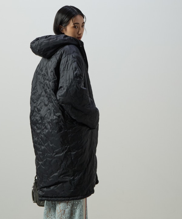 【TAION】MILITARY STAR★ REVERSIBLE BOA DOWN COAT 詳細画像 5