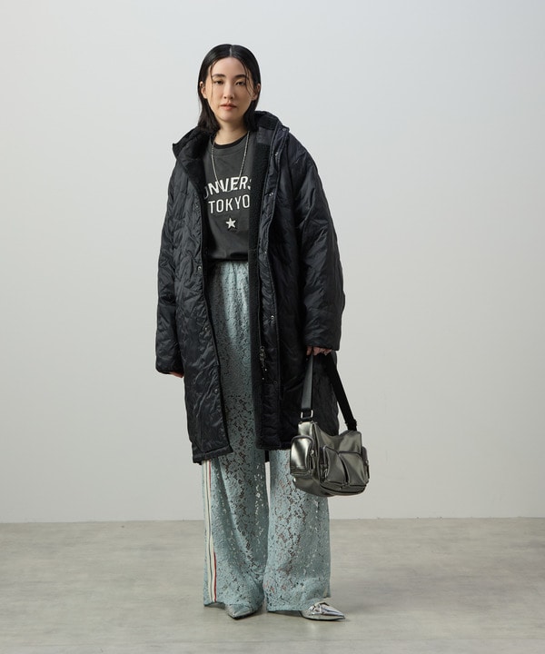 【TAION】MILITARY STAR★ REVERSIBLE BOA DOWN COAT 詳細画像 6