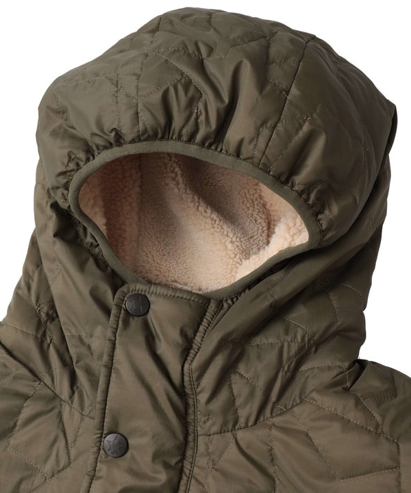 【TAION】MILITARY STAR★ REVERSIBLE BOA DOWN COAT 詳細画像 9